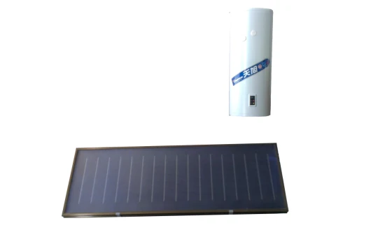 Split Type Solar Water Heater with Flat Plate Solar Collectors