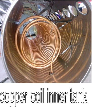 Copper Coil-Pre-Heat Type Solar Water Heater