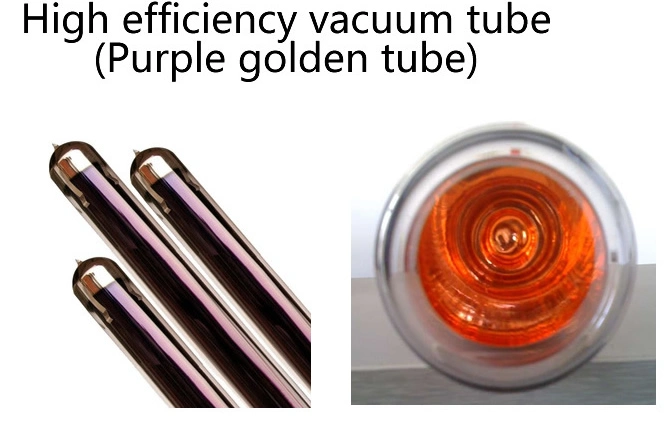 High Efficiency Vacuum Tube Solar Collector for Central Hot Water Heating System