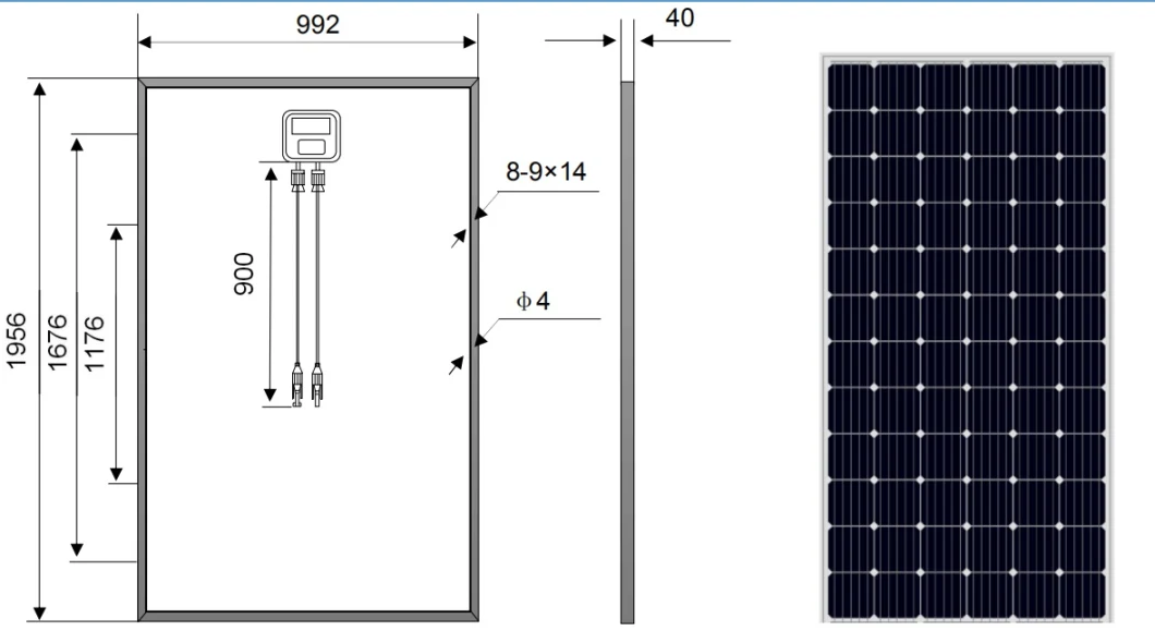 China Manufacturer 380W Thermal 270W Solar Module All in One Hybrid Pvt Solar Panel
