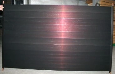 Black Chrome Coating Flat Panel Solar Collector