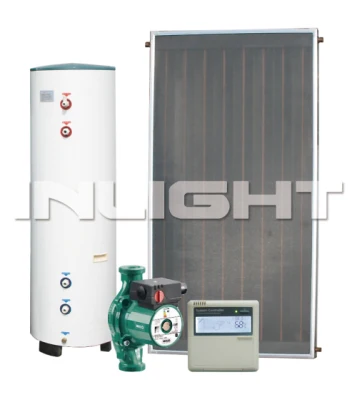 Split Flat Panel Solar Energy Water Heater Copper Heat Exchange (INL-J7)