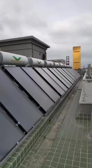 Flat Panel Solar Water Heater System